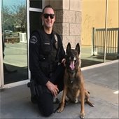 Pet Expo K-9 with Police Man