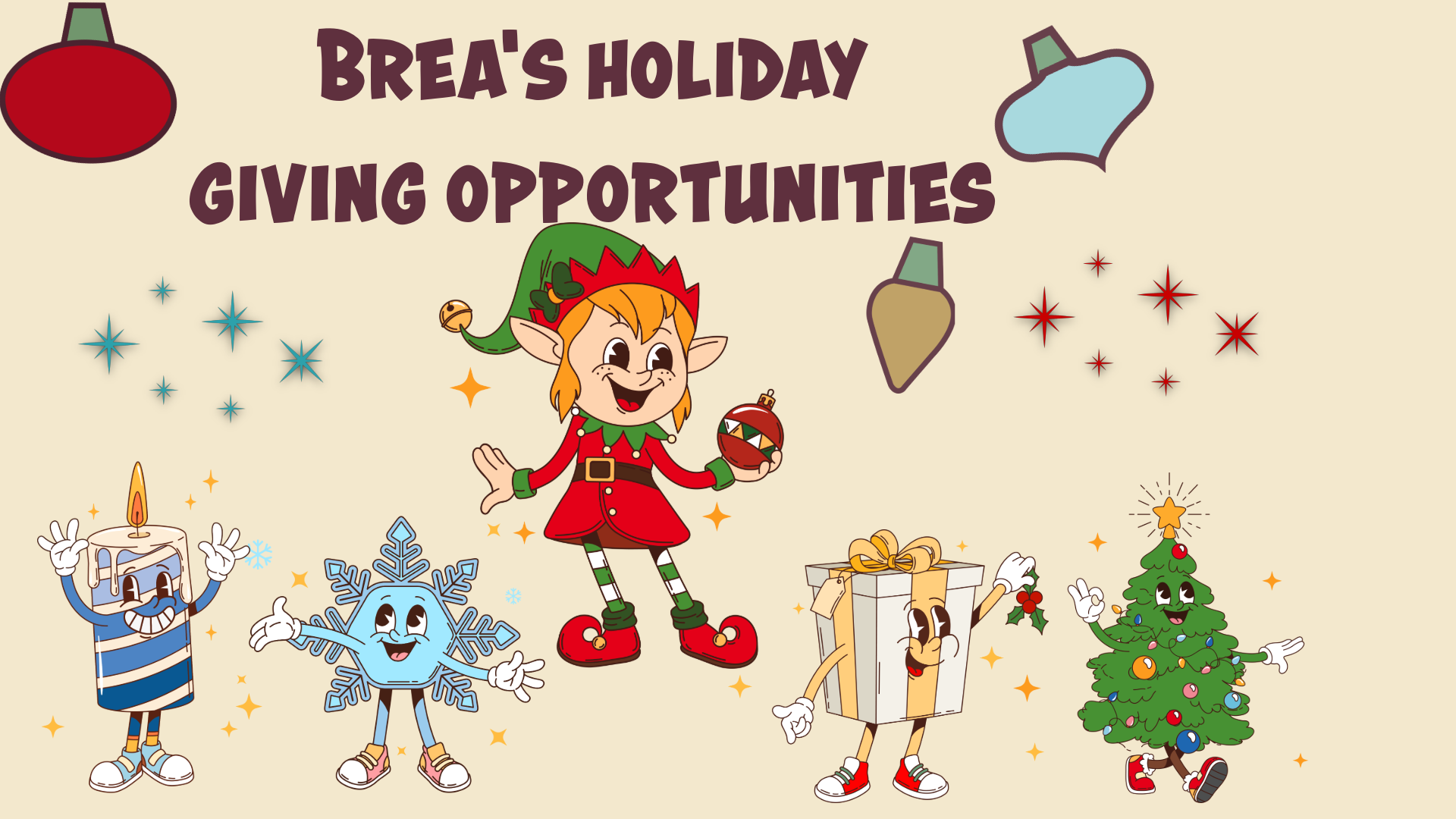 Holiday Giving Characters