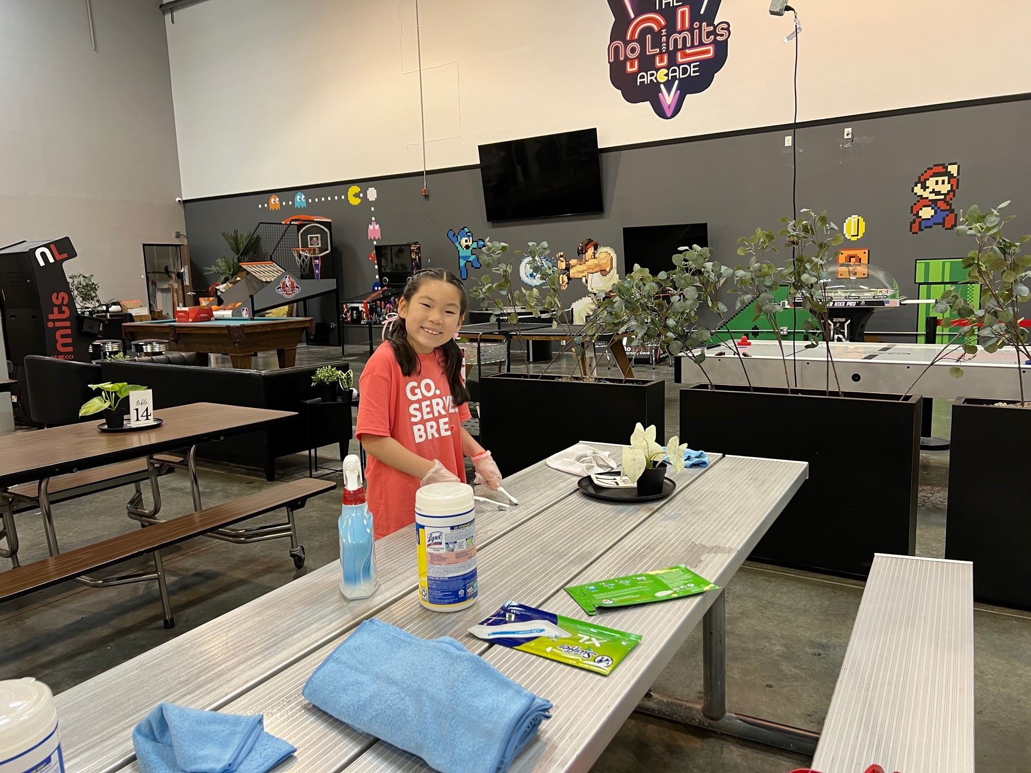 Volunteers at Go Serve Brea