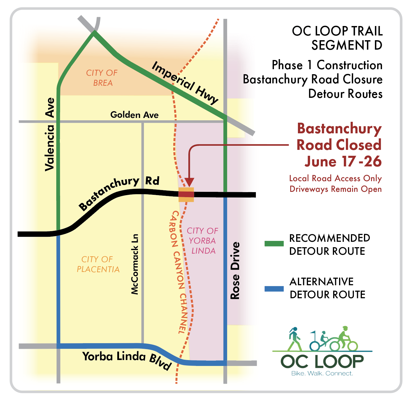 Bastanchury Detour Map REV4